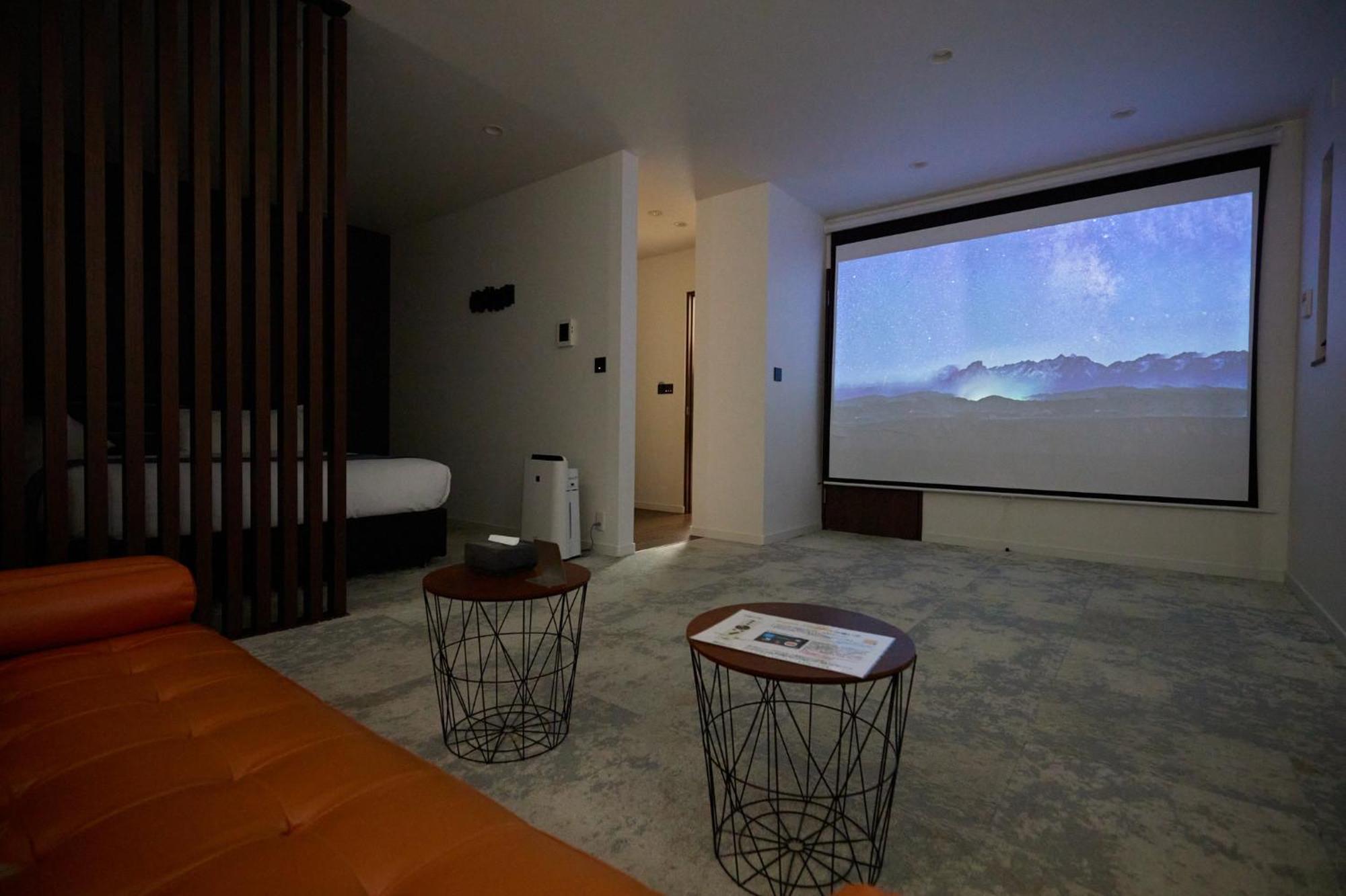 Rooftop Villa Theater Room Type A