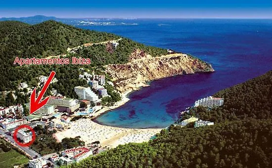 Hotel cerca del colegio: Apartamentos Cala Llonga Playa