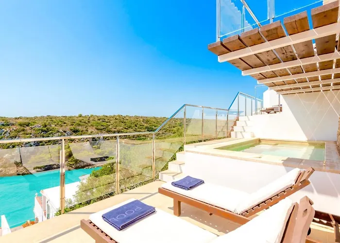 Seafront Villa Bellavista With Heated Pool By Dadovillas Cala En Porter 