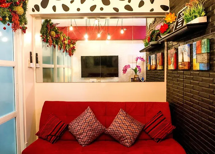 Luxury hotel only: The Red Keep Condotel Tagaytay Cityland Prime Residences With 55In 4K Tv & Netflix