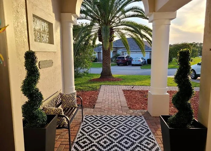 New Modern Relaxing 4 Bedroom Pool Villa Near Disney'S Parks
