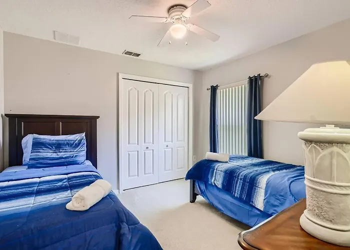 New Modern Relaxing 4 Bedroom Pool Villa Near Disney'S Parks