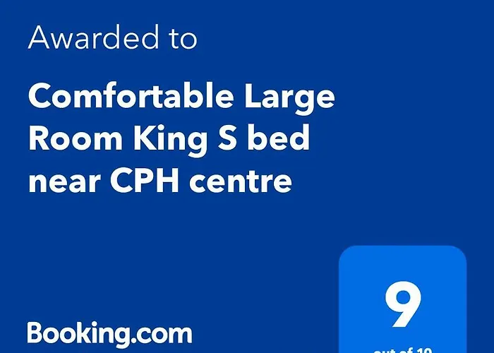 Comfortable Large Room King S Bed Near Cph Centre