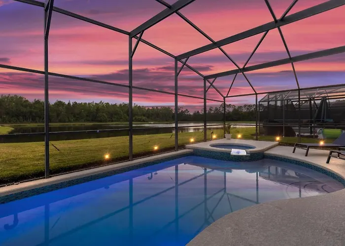 Lake View Vacation Home With Pool And Game Room Near Disney Parks
