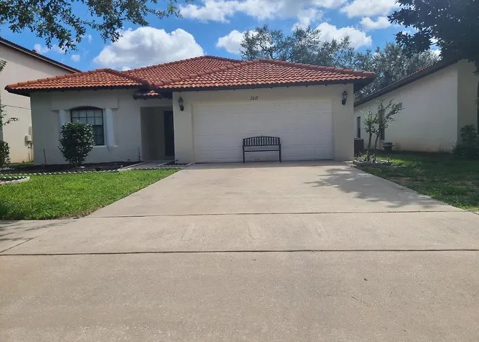 Cheerful 4Bed 3Bath With Pool Home Near Disney