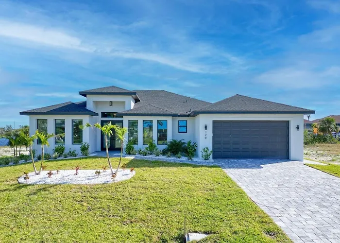 New Listing - Amazing New 3Beds/3Baths Gulf Access Villa W. Heated Pool And Outdoor Kitchen!