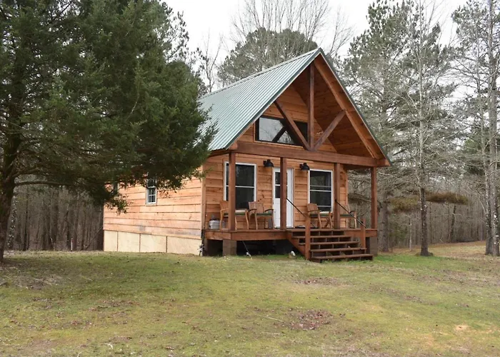 Luxury Cabin With Fishing Pond-Hot Springs