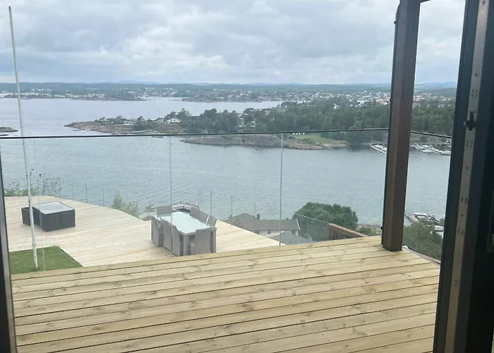 Funkis Villa Med Panorama Utsikt Sjekk Inn 24H