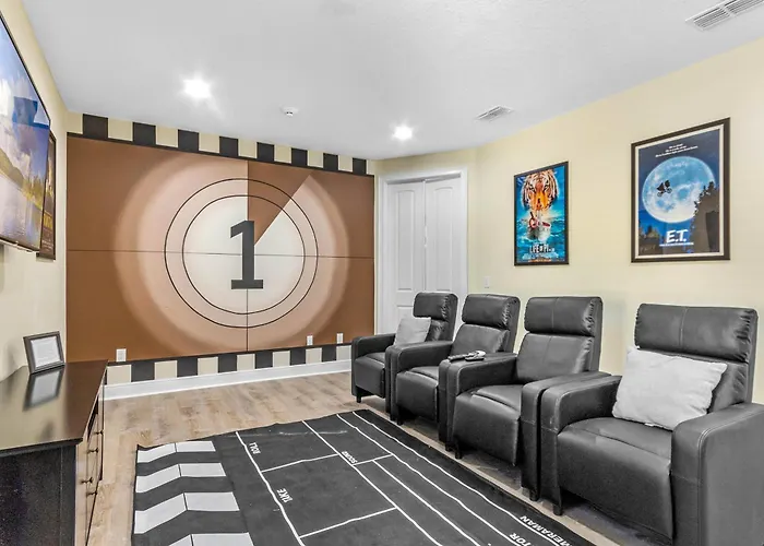 Luxury Resort Home Near Disney 10 Bedroom With Private Pool & Spa