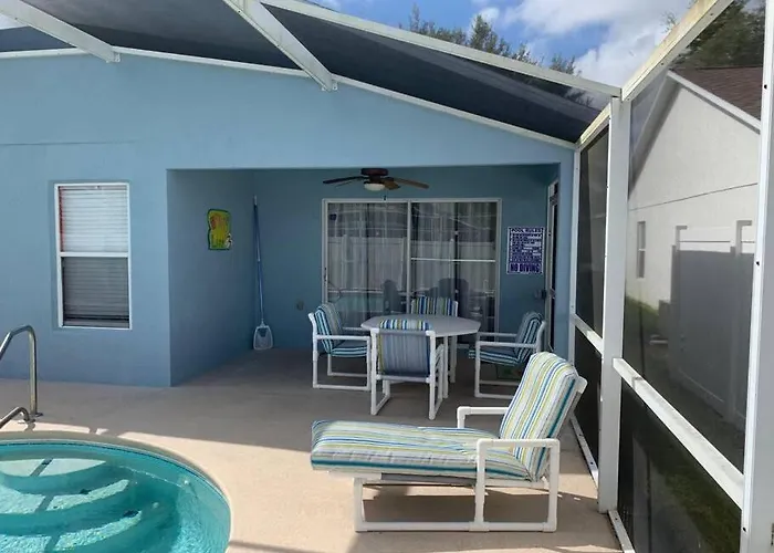 4Br/3Ba Disney Area Luxury Resort With Pool/Spa