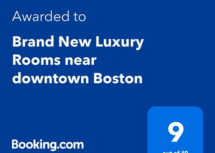 Brand New Luxury Rooms Near Downtown Boston