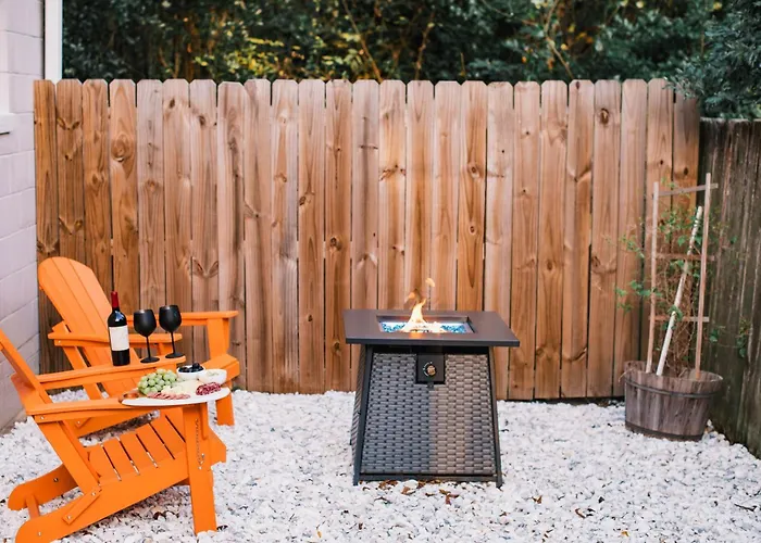 Industrial Loft W Fire Pit Walk To Dining