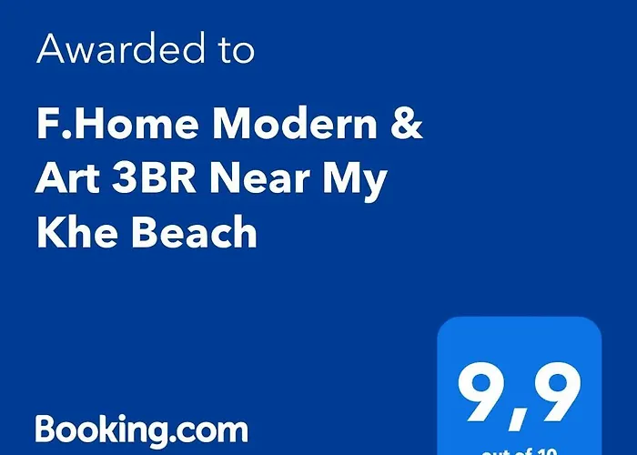 F.Home Modern & Art 3Br Near My Khe Beach