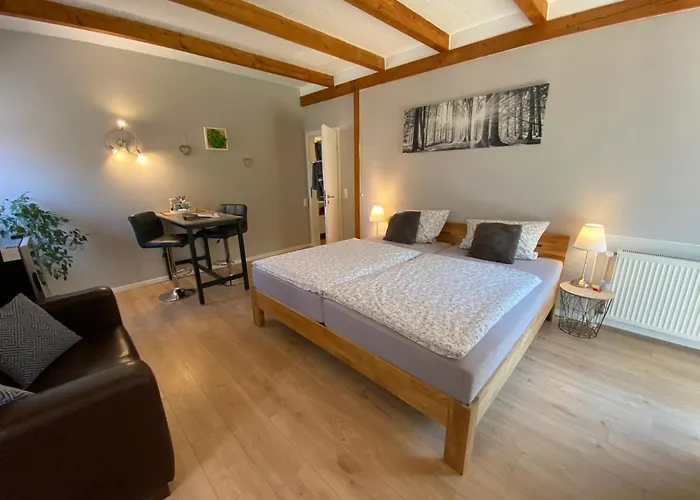Grosses Doppelzimmer Mit Eigenem Bad Und Kuehlschrank, Frisch Saniert