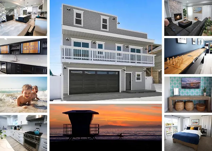 World Cup Retreat! Steps To Sand, Luxury Beach House, Game Room, Firepit, Ensuite Beds, Pets Ok