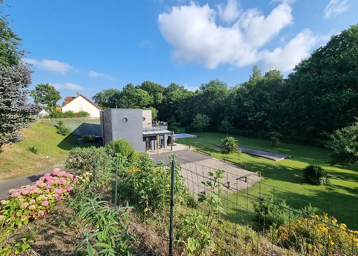 Villa Avec Piscine Les Planches A Saint Valery Somme