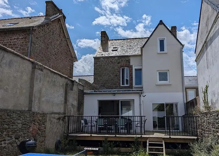 Maison Familiale, Saint-Malo, 5 Chambres 10 Couchages, Tout A Pied