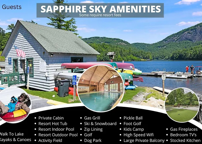Sapphire Valley Cabin - Many Resort Amenities