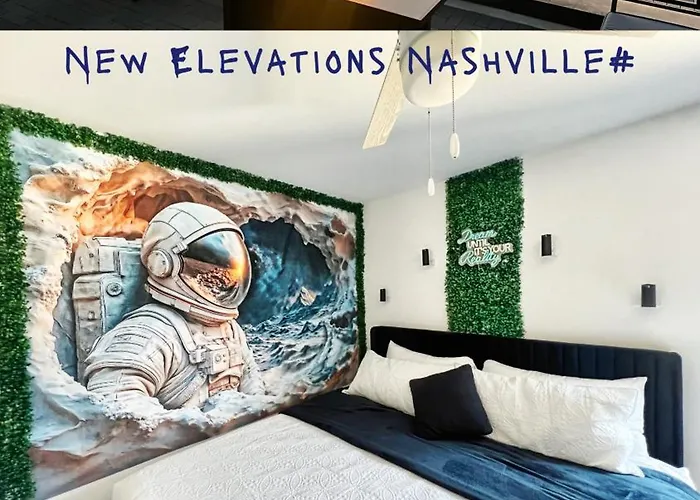 New Elevations Rooftop 5 Min To Downtown Nash