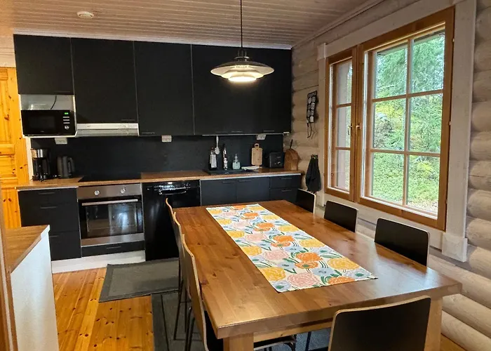 Fishing Cottage Villa Norppa On The Lake Saimaa With Hot Tube