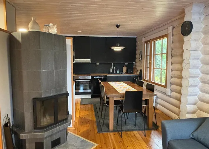 Fishing Cottage Villa Norppa On The Lake Saimaa With Hot Tube