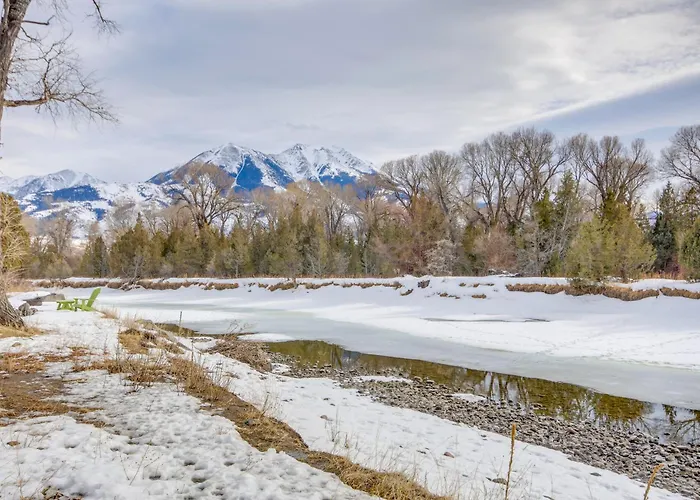 6 Mi To Chico Hot Springs: Villa W/ River Access