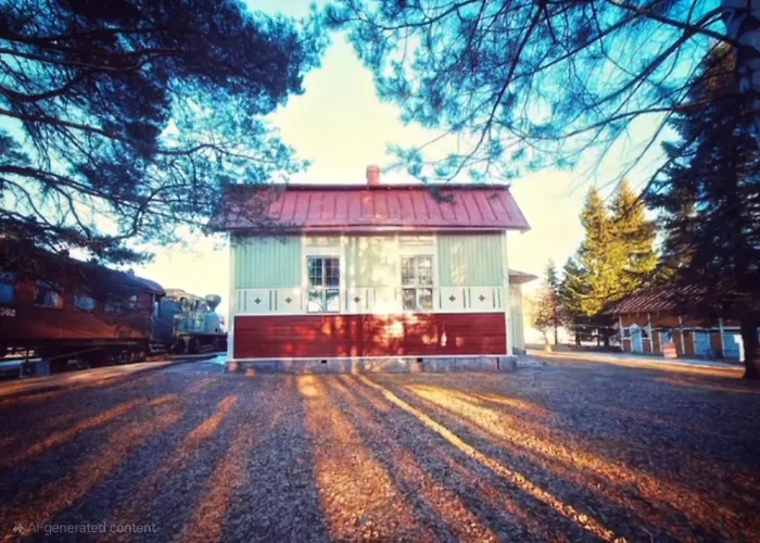 Junamajoitus Tuuri Train Station