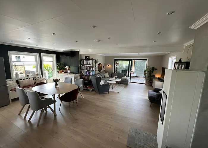 Modern Large House In Stavern With Sea View, Close To Beaches, Large Garden And Pool