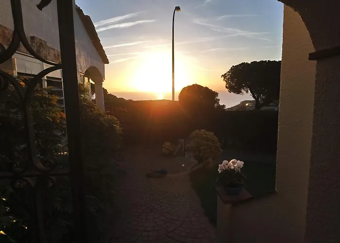 Private Villa In Sant Feliu De Guixols Costa Brava Pool Overlooking Bay