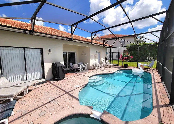 Dream Villa - New 4Br/3Ba - 6 Miles From Disney