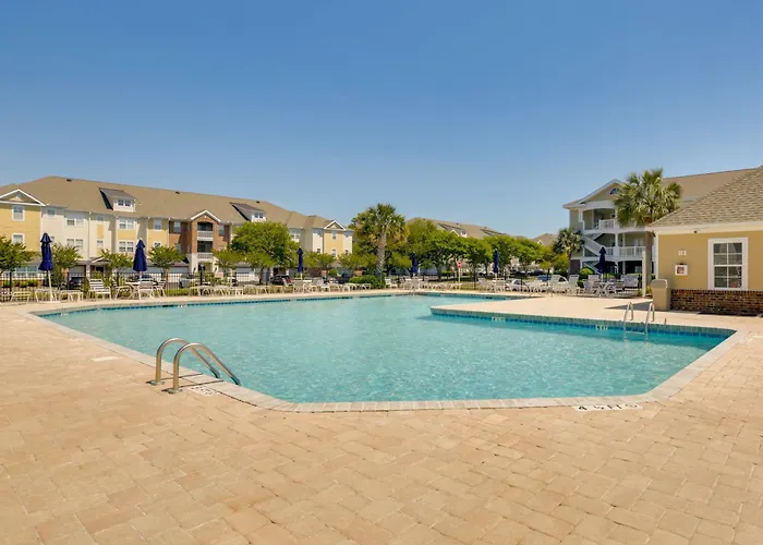 4 Golf Courses On-Site: North Myrtle Beach Villa!