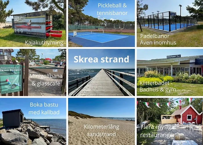 Close To Skrea Strand, City & Activities