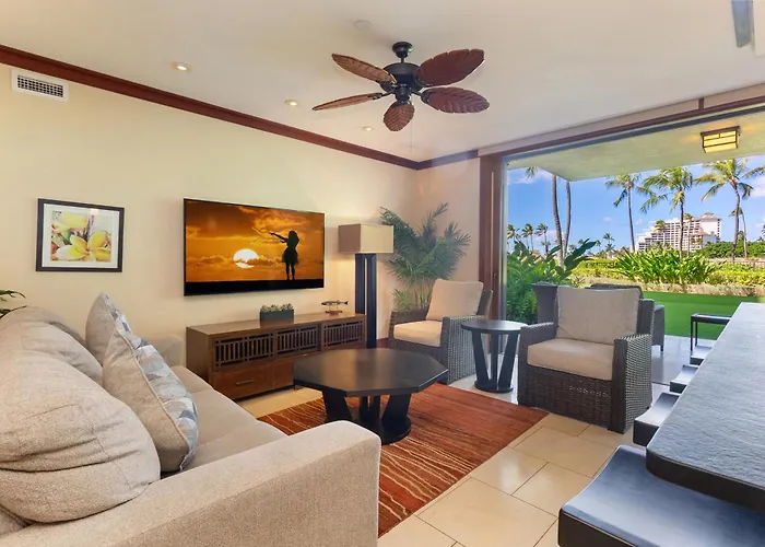 Popular Ground Floor With Extra Grassy Area - Beach Tower At Ko Olina Beach Villas Resort