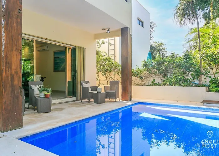 Playacar Villa With Pool Near Beach & 5Th Avenue