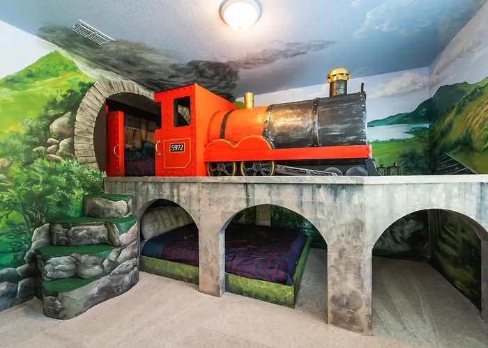 Wonderful New 9Br W Games Theater Pool By Disney