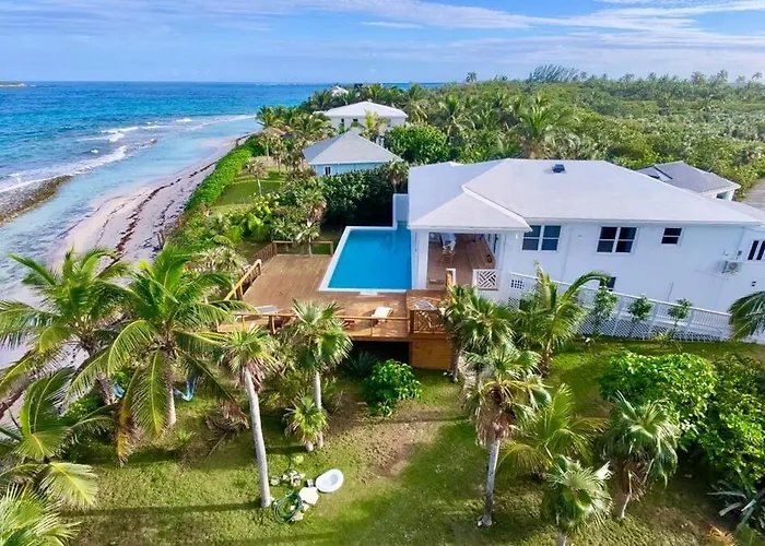 8 Bedroom Ocean Front In Eleuthera Double Bay With Pool