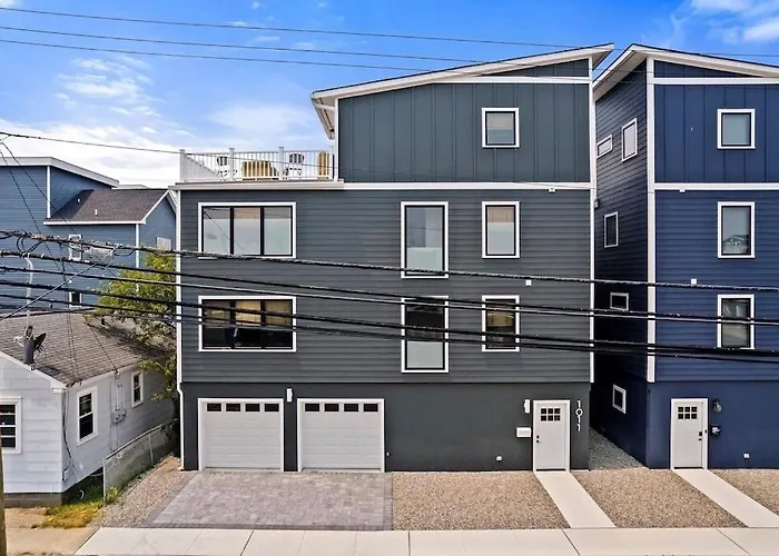 360 View Of Bay And Ocean Brand New 4Br Home Short Walk To Seaside Beach Boardwalk And Fisherman'S Paradise Island Beach State Park