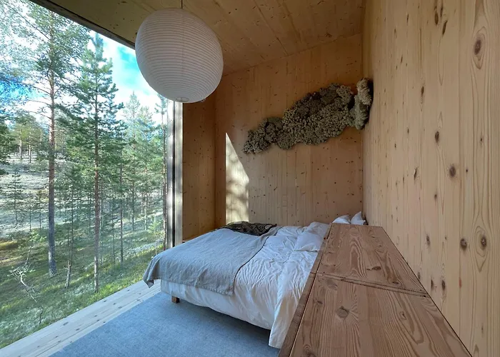 Wood Villa Like In The Middle Of Lapland'S Nature