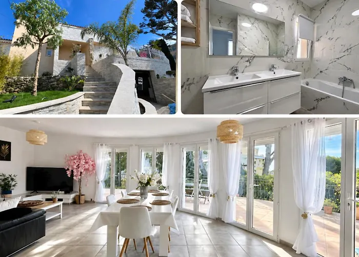 Villa Panorama Bandol Port & Plage A Pied