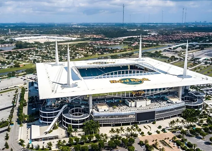 Hard Rock Stadium Home Pool Game Room