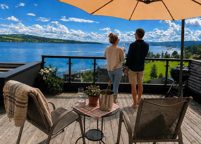 Eksklusiv Hytte, Utsikt, Ro Og Hoy Komfort