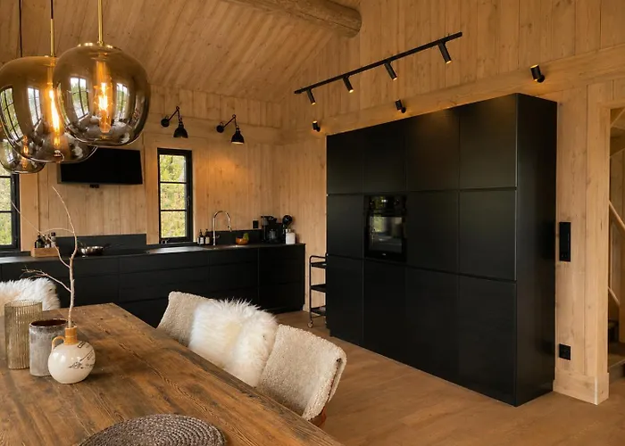 Beautifully Styled Mountain Lodge With High Standards, 10 Minutes From Geilo