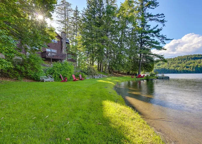 Expansive Eagle Lake Escape W/ Boathouse + Beach