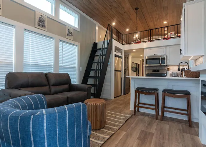 Train River Depo Tiny Luxury Living With River Views