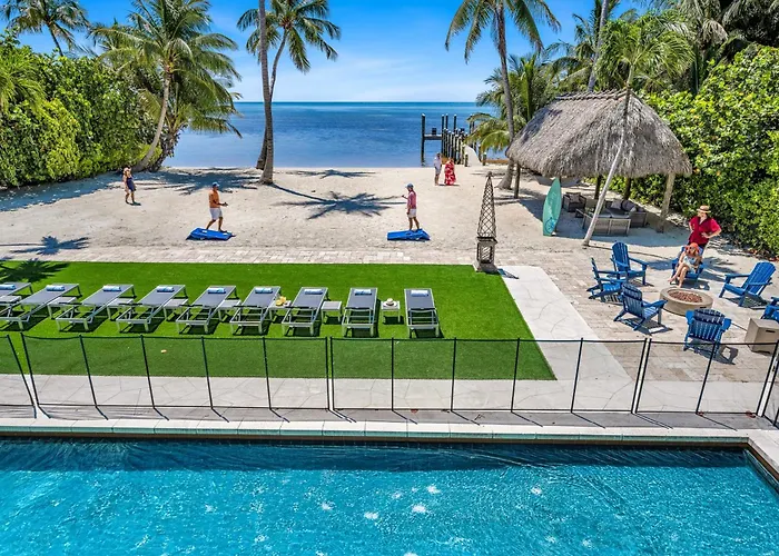 Private Beach Heated Pool Private Dock Dolphin Key