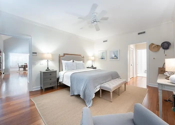 Rockaway Beach - Luxury St Simons Island Rental With Private Pool Near Pier Village