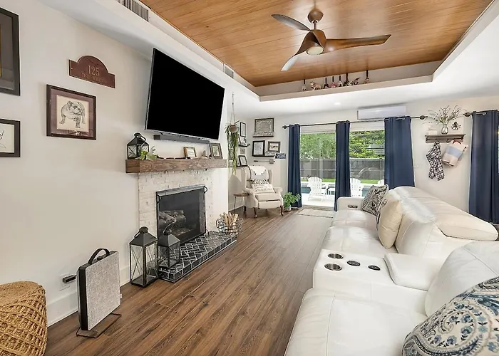 Coastal Cowbell - Luxury 3Br Saltwater Pool Home St Simons Island Near Beach