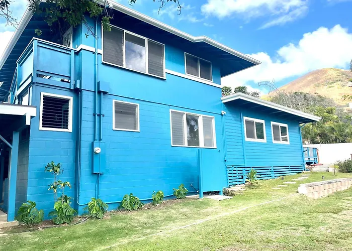 Serene Lanikai House Near The Beach Woutdoor Bbq Close To Shopping Center
