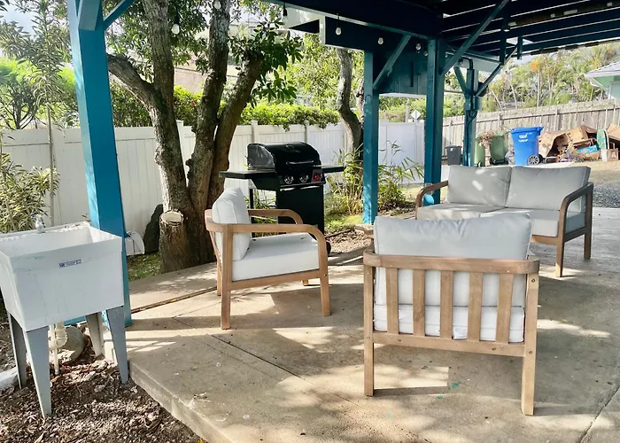 Serene Lanikai House Near The Beach Woutdoor Bbq Close To Shopping Center