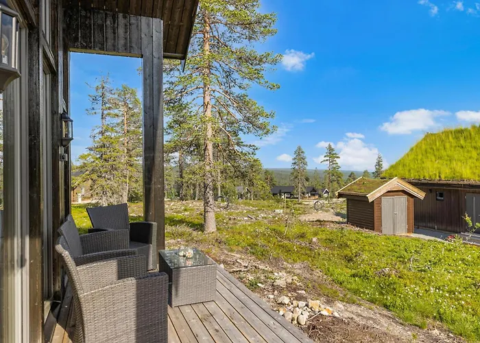 Blabaertoppen - Jacuzzi - Natur & Ski - 60 Min Osl